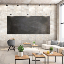 Contemporary open plan office interior